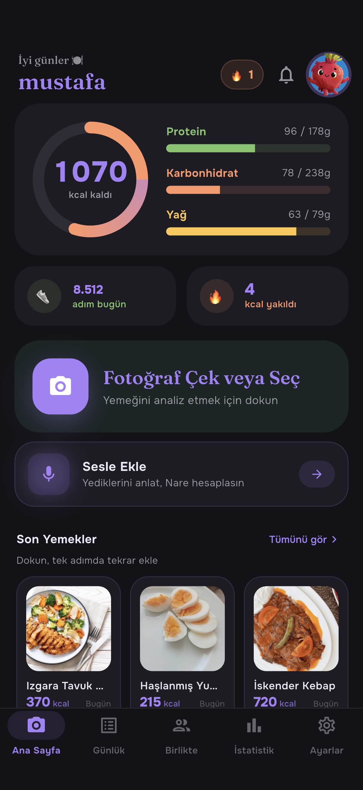 Nare ana ekran